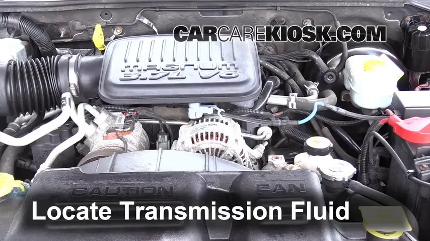 2004 Dodge Dakota Sport 3.7L V6 Crew Cab Pickup (4 Door) Liquide de transmission